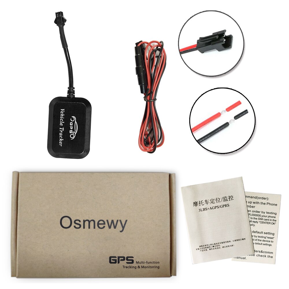 Localizador GPS para vehículos de motocicleta electromóvil, localizadores, dispositivo de seguimiento antirrobo para coche, aplicación remota, monitoreo de alarma en tiempo Real
