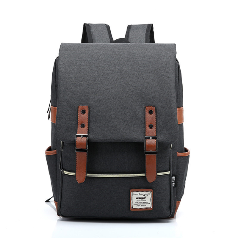 Zakelijke Laptop Rugzakken Casual Daypacks Outdoor Rugzak Schooltas Mannen Vrouwen Reizen Backpack Past tot 15.6Inch Macbook: Black