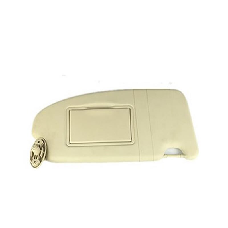 For Ford Focus 05-11 Car Interior Front Sunvisor Sun Visor Sunshade Antidazzle Sun Shade Sunshield With Mirror Assy: Beige  Right side