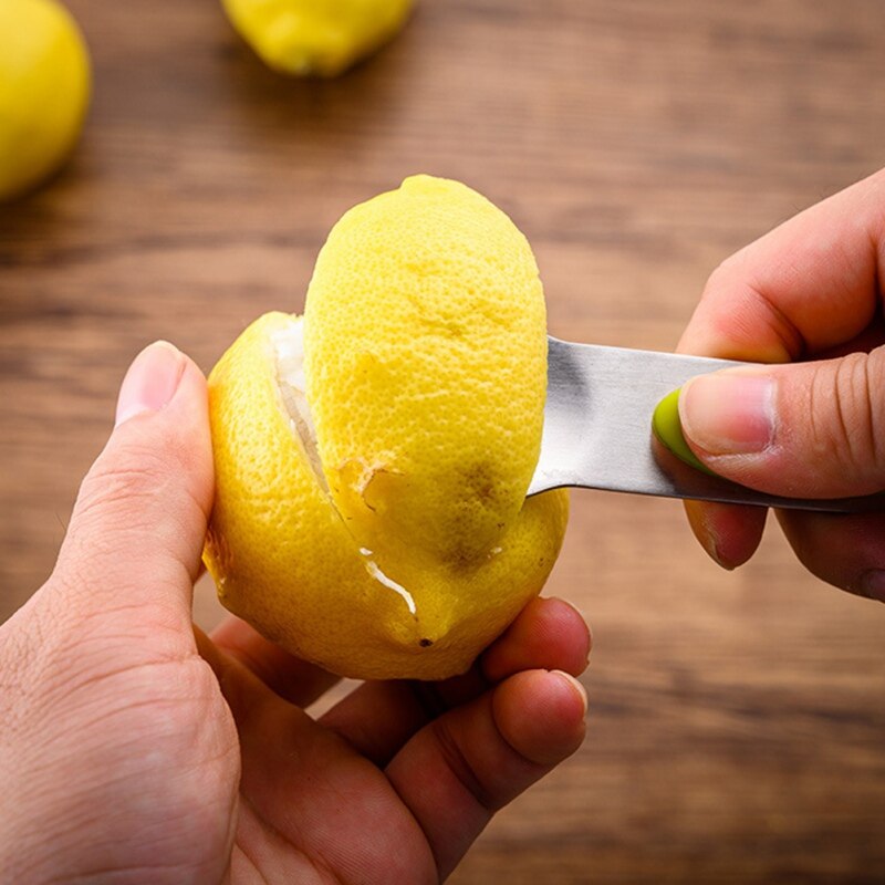 Lemon Zester Grater Stainless Steel Orange Citru Kitchen Peeler Tool Oranges Slicer Zester