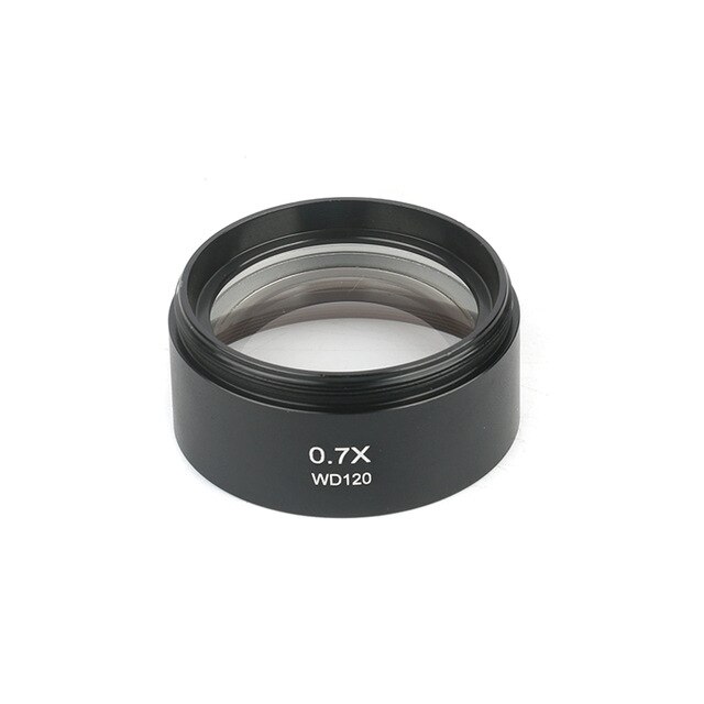 0.3X 0.5X 0.7X 2.0X 1X Auxiliary Objects Lens Industry Microscope Camera Lens Thread 48mm For Trinocular Stereo Zoom Microscope: 0.7X