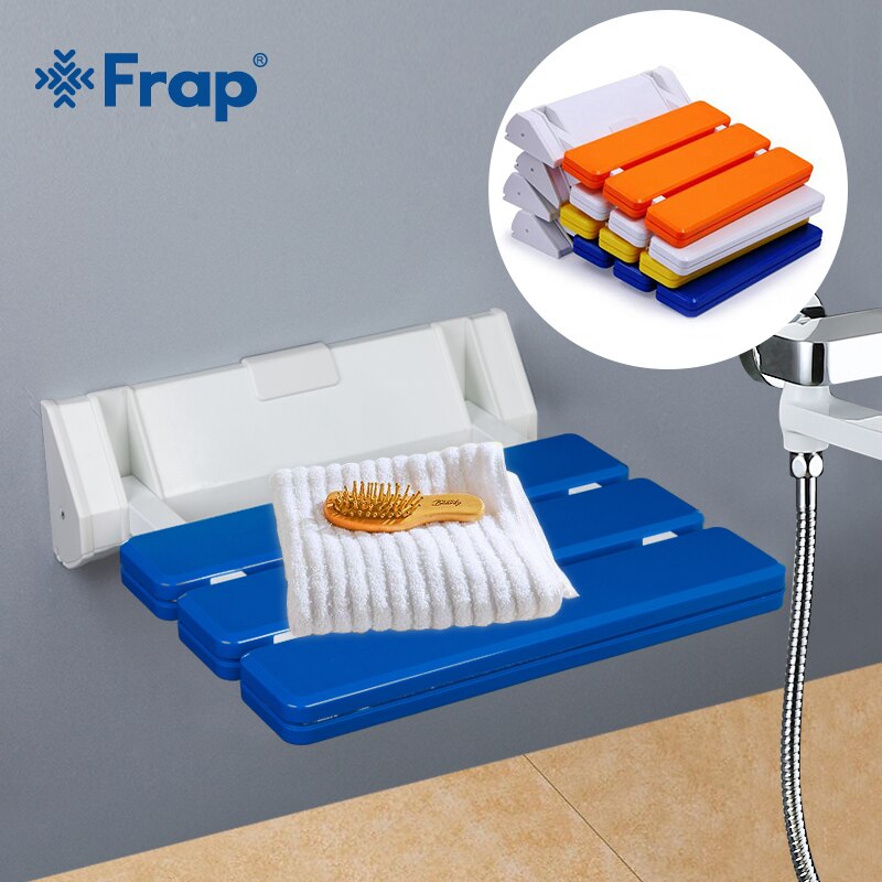 Frap Wandmontage Douche Stoelen Badkamer Blauw Douche Klapstoel Bad Stoel Ouderen Douche Spa Bank Kruk