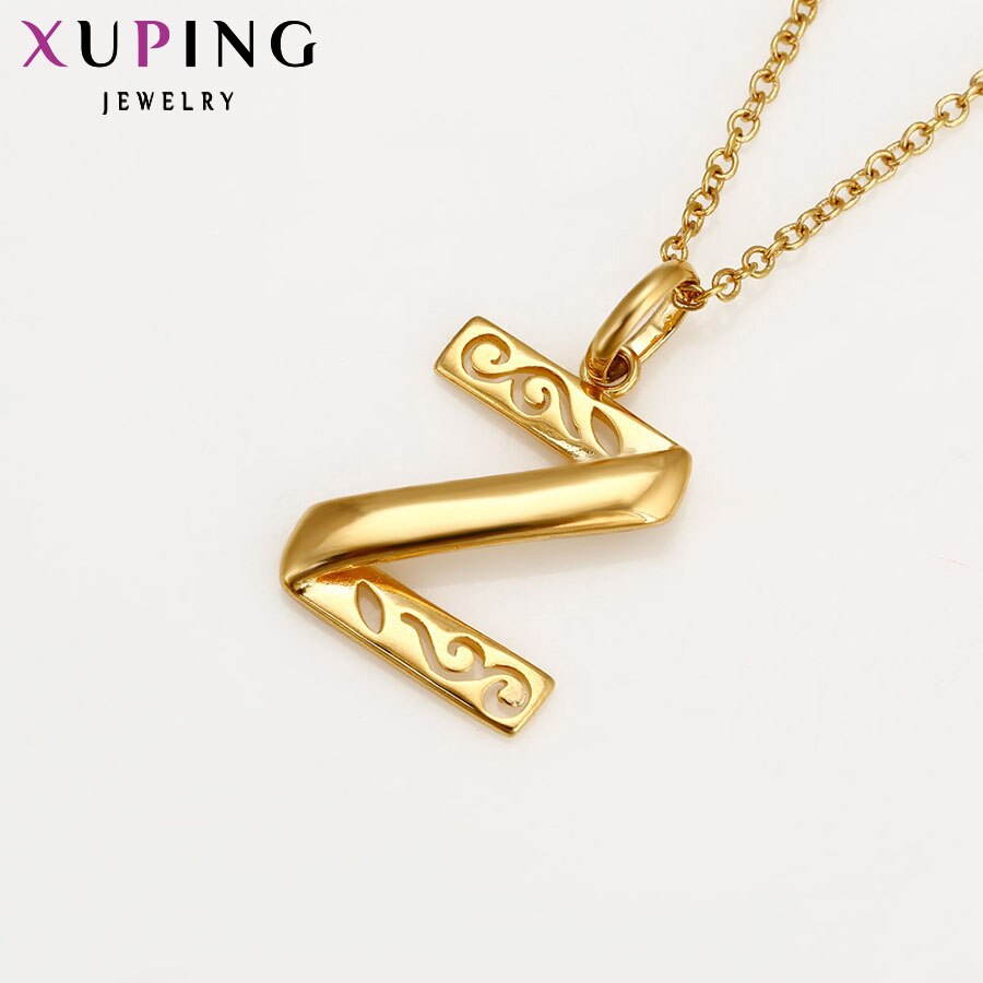Xuping Setzt Neue Charme Frauen Gold Farbe Alphabet Schmuck Sets Große Förderung S26, 2-63232