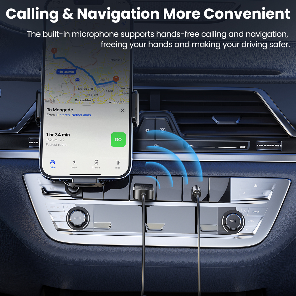 Toocki Draadloze Bluetooth 5.0 Ontvanger Adapter 3.5mm Jack Audio Muziek Dongle USB Auto Bluetooth Zender voor Aux Auto speaker