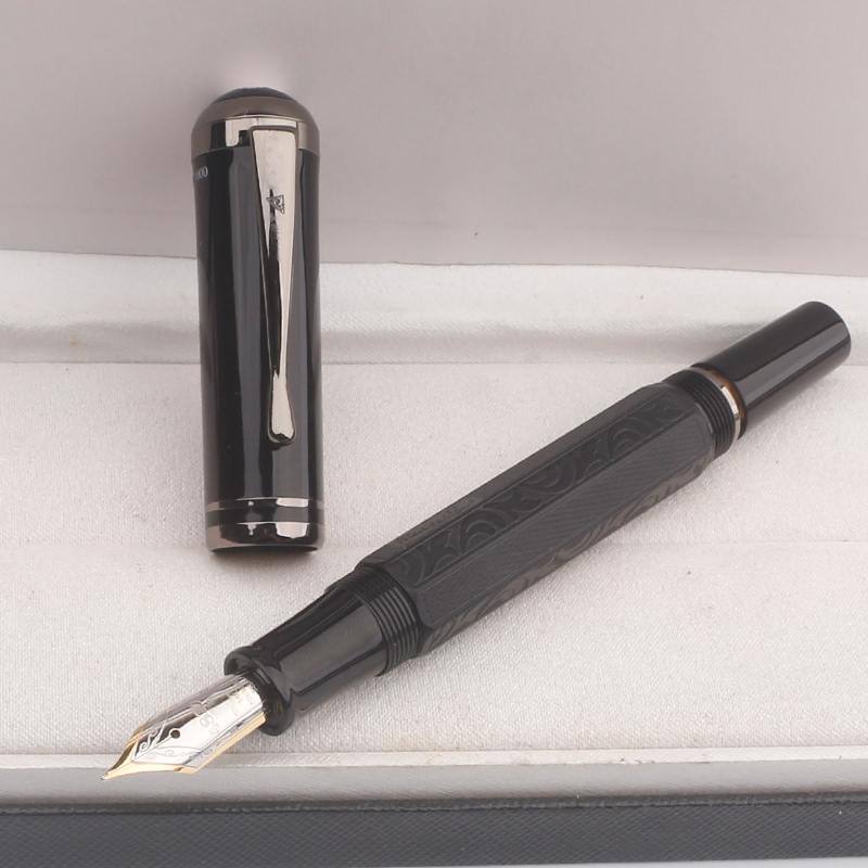 MB Rollerball Ballpoint Writer Marcel Proust Classique Style Carving Fountain Pens Writing Ink