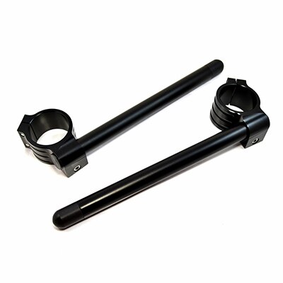 41Mm Motorcycle Stuur Vork Handvat Bars Clip Ons Voor Suzuki SV650 GSF400 GSF600 Bandit Gsx 600 750 1100 7/8 "Stuur: 41mm Black