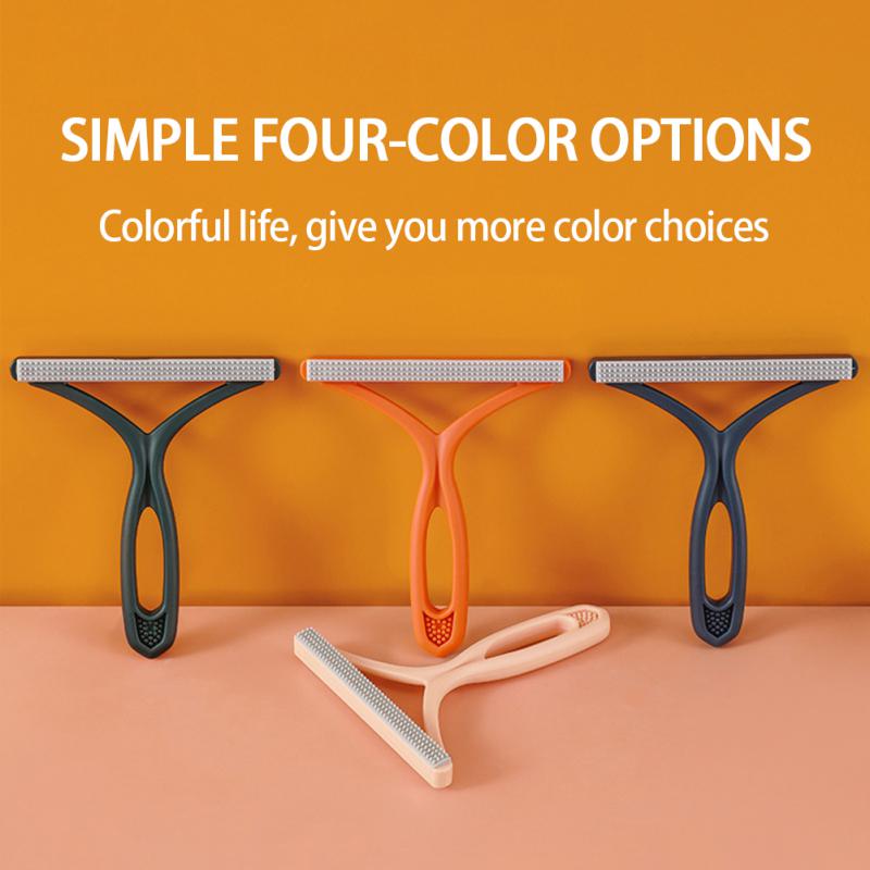 Upgraded Lint Remover Double Sided Portable Manual Clothes Fuzz Sweater Lint Roller Hair Clean Brush Winter Coat Shaver Remover