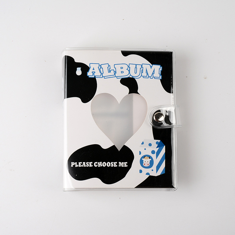 EZONE – Album Photo 3 pouces, Mini classeur de cartes de visite en PP, livre de Collection, Collection de timbres, livret: 11