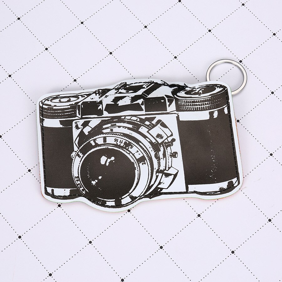 Dessin animé Mini porte-monnaie petit zéro portefeuille pochette porte-clé femmes enfants filles Kawaii porte-carte d'argent changement sacs à main 5 pièces: 3