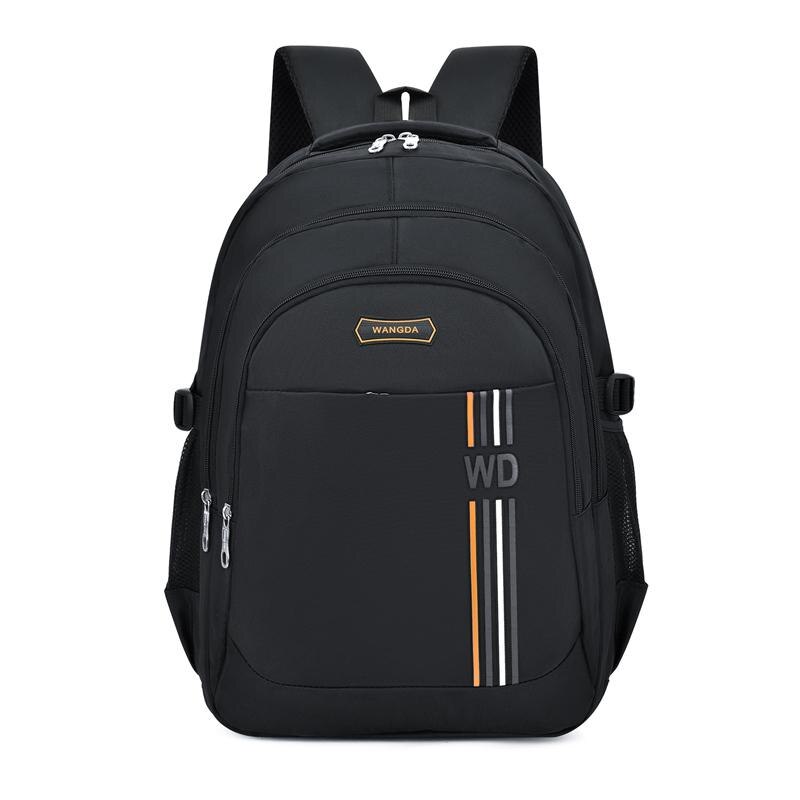 Homens de Negócios de moda Mochila Grande Capacidade Bolsa Escola Para Adolescentes 15.6 Polegada Backapck Laptop Mochilas Escolares Do Sexo Feminino: Orange