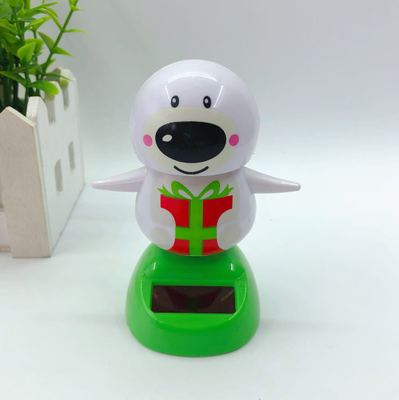 Di natale A Tema Solar Powered Danza Babbo natale Oscillante Bobble Giocattoli Della Novità Car Decor Danza Solare Giocattolo Per Bambini Regalo Di Natale: L