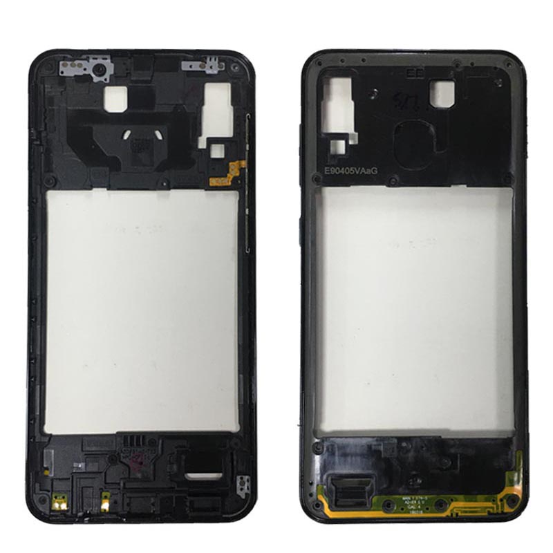 For Samsung Galaxy A20 A30 A40 A50 A60 Middle Frame Housing Case A205 A405 A305 A505 Middle Frame Bezel Middle Plate Replacement