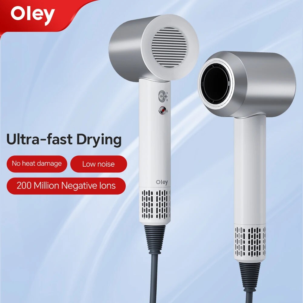Oley-secador de pelo eléctrico, anión de secado rápido, cuidado del cabello, electrodomésticos de alta velocidad, herramientas de estilismo para el cuidado Personal, multifunción