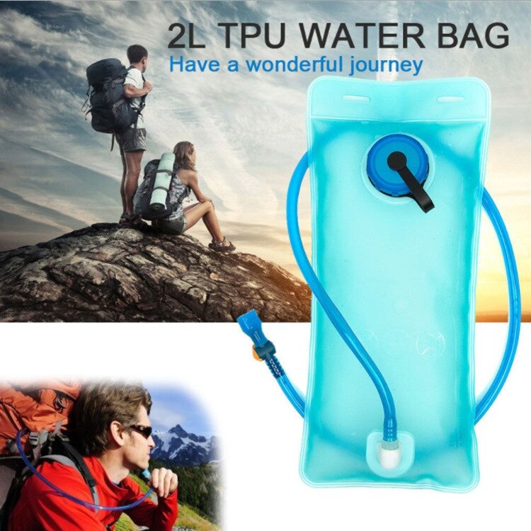 25L Waterproof Cycling Backpack Men And Women Hiking Camping Running Backpack Outdoor MTB Sports Hydration Backpack: 2L water bag