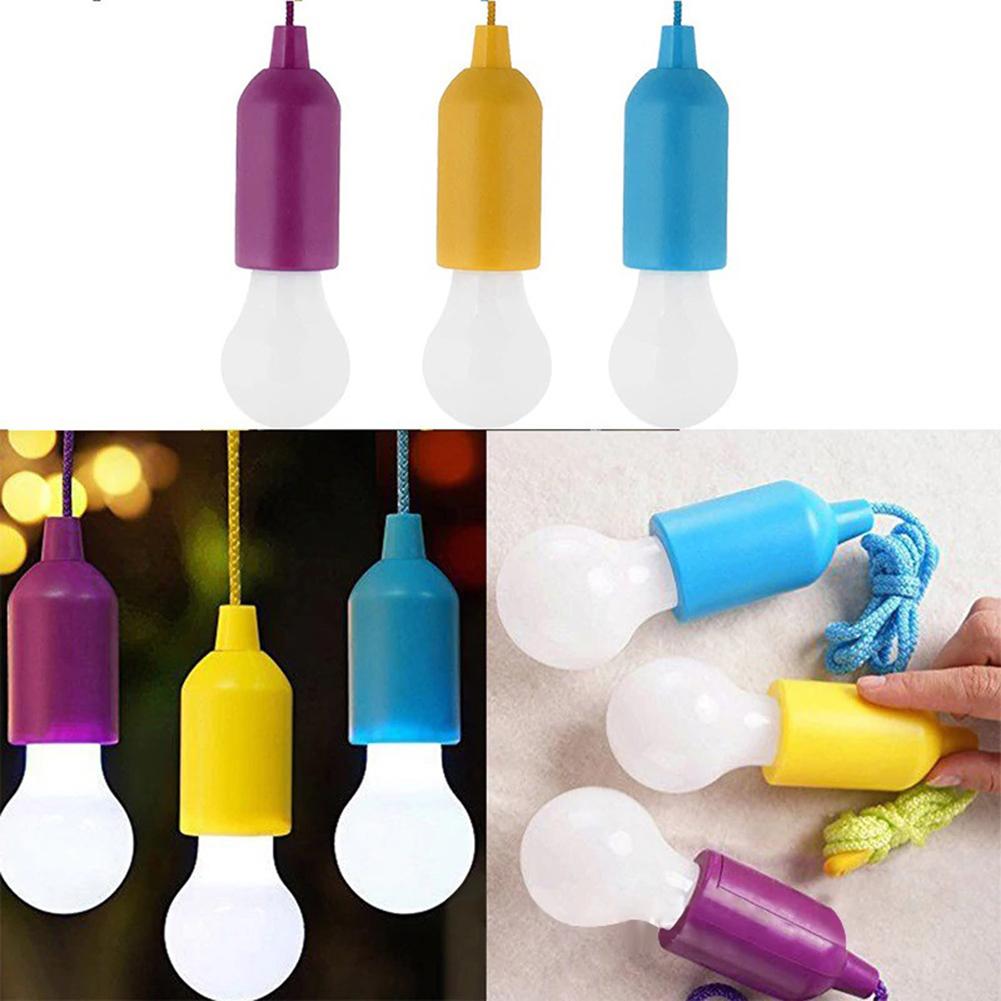 Creatieve Opknoping Lichten Outdoor Camping Tent Lamp Batterij Aangedreven Cord Lamp Hanglamp Tuin Licht Woondecoratie