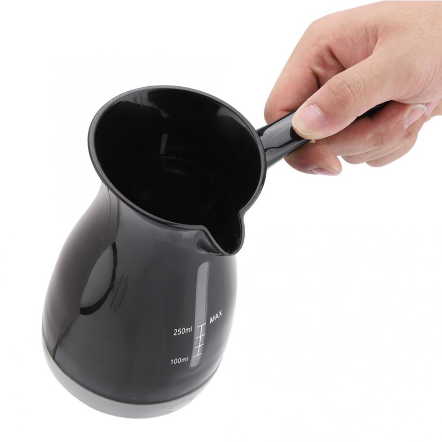 250ml Turkey Coffee Maker Mini Portable Electrical Espresso Coffee Machine Boiled Milk Coffee Pot Kettle