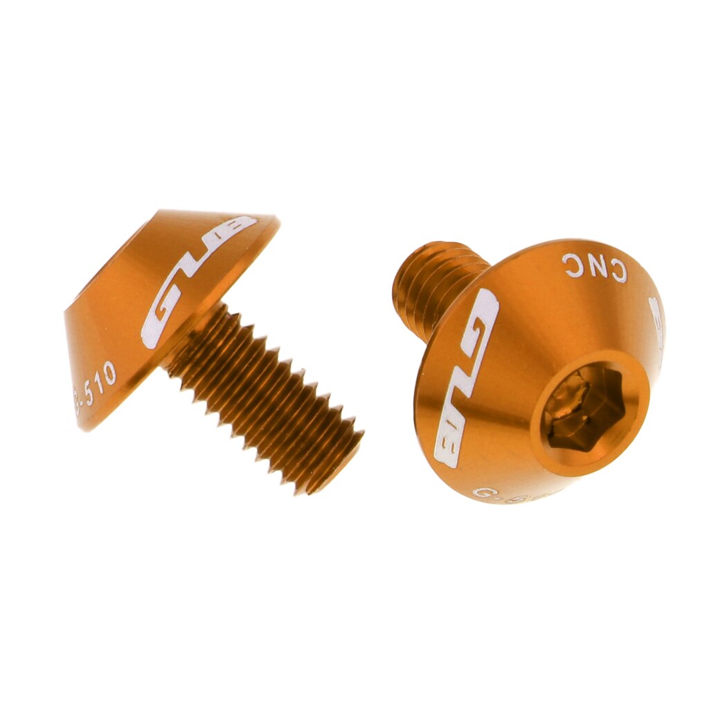 2 Pieces Bike Water Bottle Cage Holder Bolt Threaded Screws