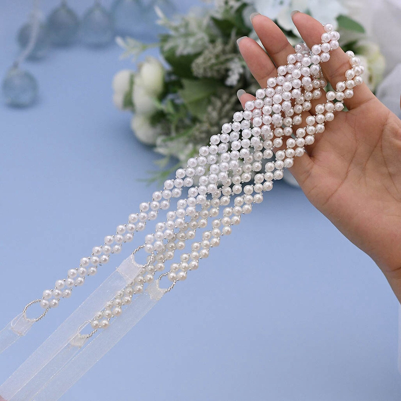 Xw33 Bridal Girdle Handmade Belt High-End Luxury Rhinestone Wedding Dress  Accessories