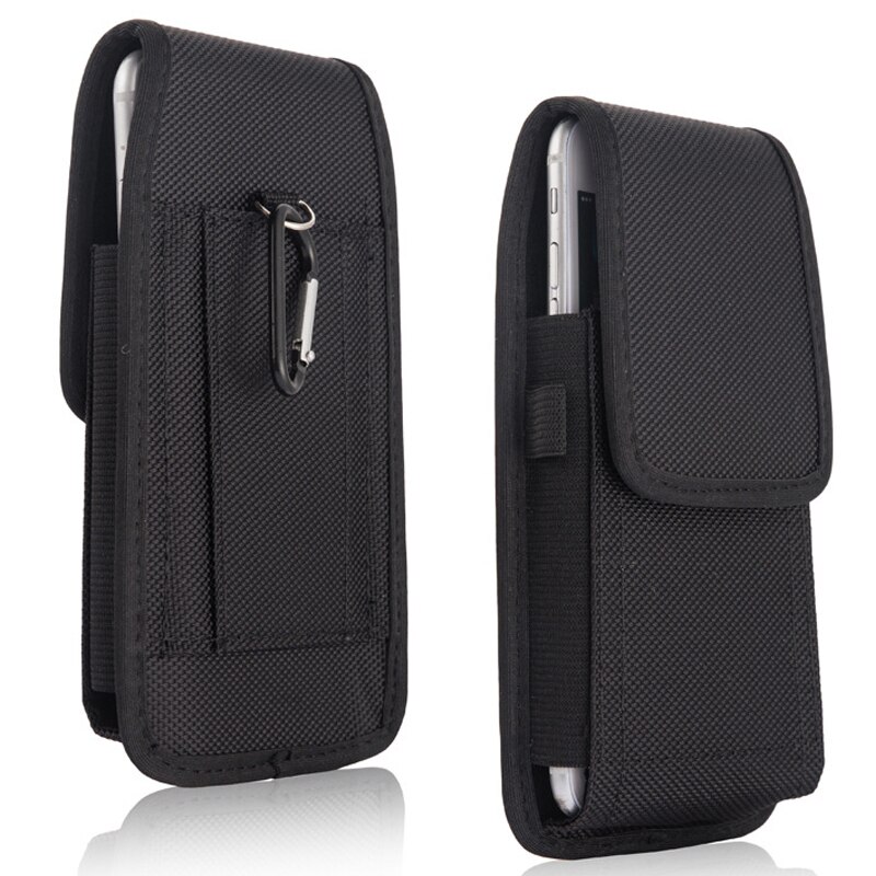 Taille Holster Case Voor Xiaomi Redmi Note 7 Case Cover Karabijnhaak Nylon Tas Riem Clip Pouch Voor Xiaomi Redmi 8A note 8 Pro 8 T 8 T