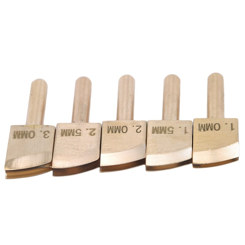 Leather Electric Brass Solder Soldering Iron Tip To Burn The Edge Leather Craft Press Edge Sealing Machine Line Pyrography Tool