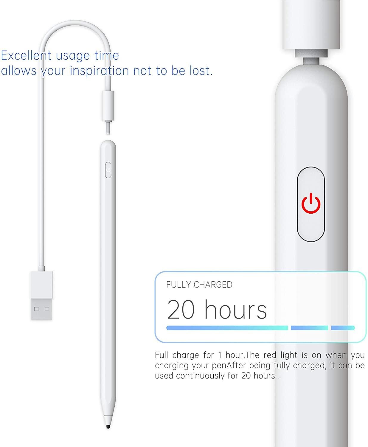 For Apple Pencil Touch Stylus Pen for Apple iPad 10.2 Air 2 3 4 5 10.9 Pro 10.5 Pro 11 12.9 9.7 5th 6th 7th 8th mini 1 2 3 4 5 6