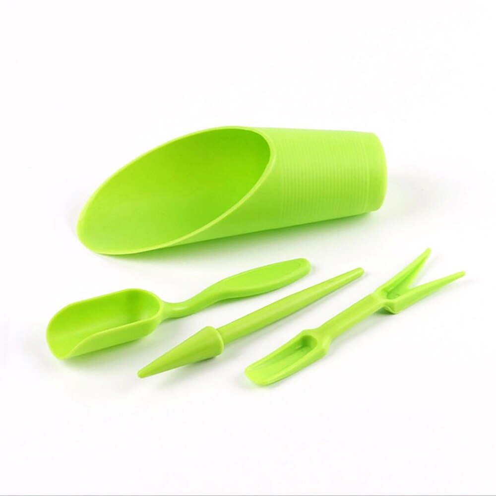 Seedling migration tool kit Agriculture Garden planting device Gardening equipment Succulents Nursery Grow Supplies 1 Set: Green