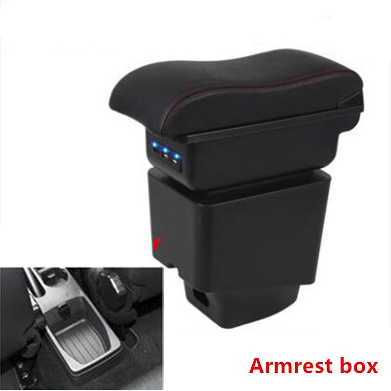 Boîte accoudoir pour Renault Captur, rangement central avec interface USB, boîte de contenu