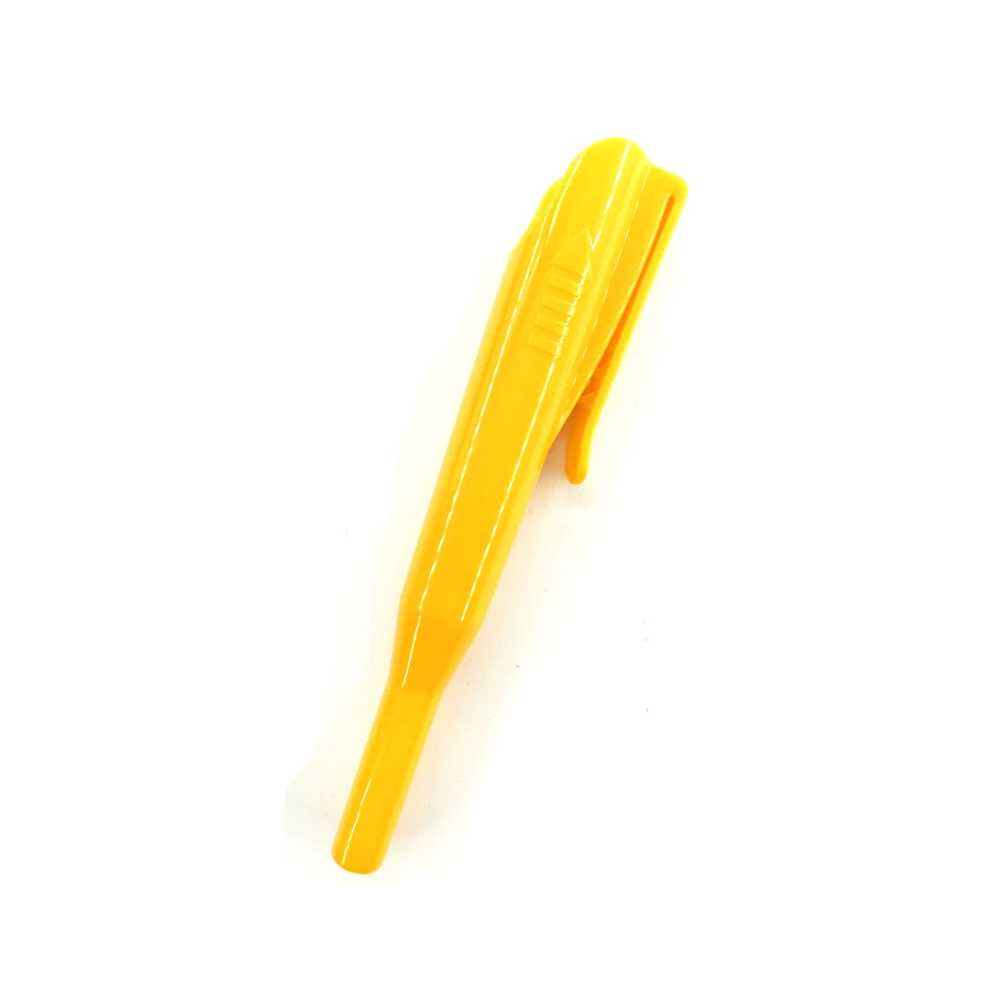 Ensemble de crayons de charpentier solide avec recharge de plomb, outils pour le travail du bois, crayon mécanique, outils de travail de Construction, traceur de marquage de menuiserie: Orange