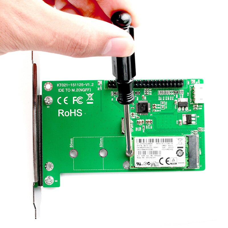 M.2 NGFF SATA SSD to 2.5 IDE 44Pin Converter Adapter M.2 NGFF SATA SSD to 2.5 IDE Adapter Card