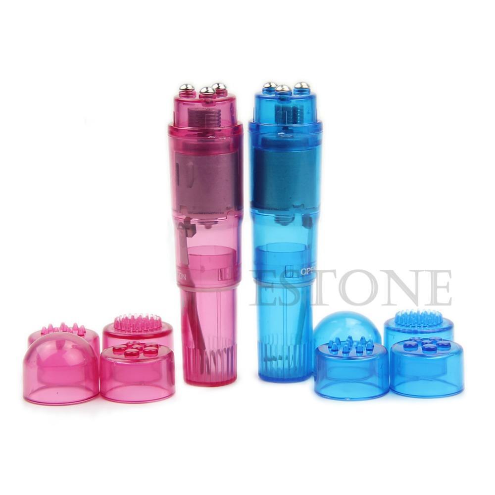 1PC Supre Mini Vibrator female Full Body Massager Relieve Stress Travel Pocket Rocket 3Colors