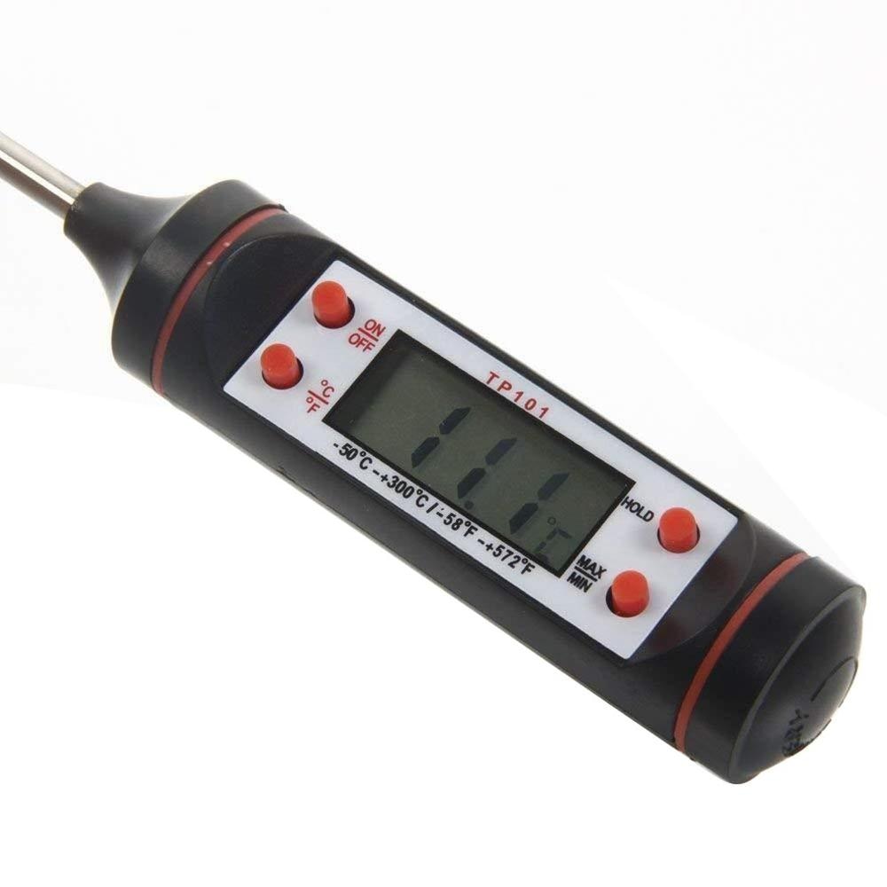 Kitchen probe thermometer stainless steel thermometer barbecue fork thermometer oil temperature meter tp101 food thermometer