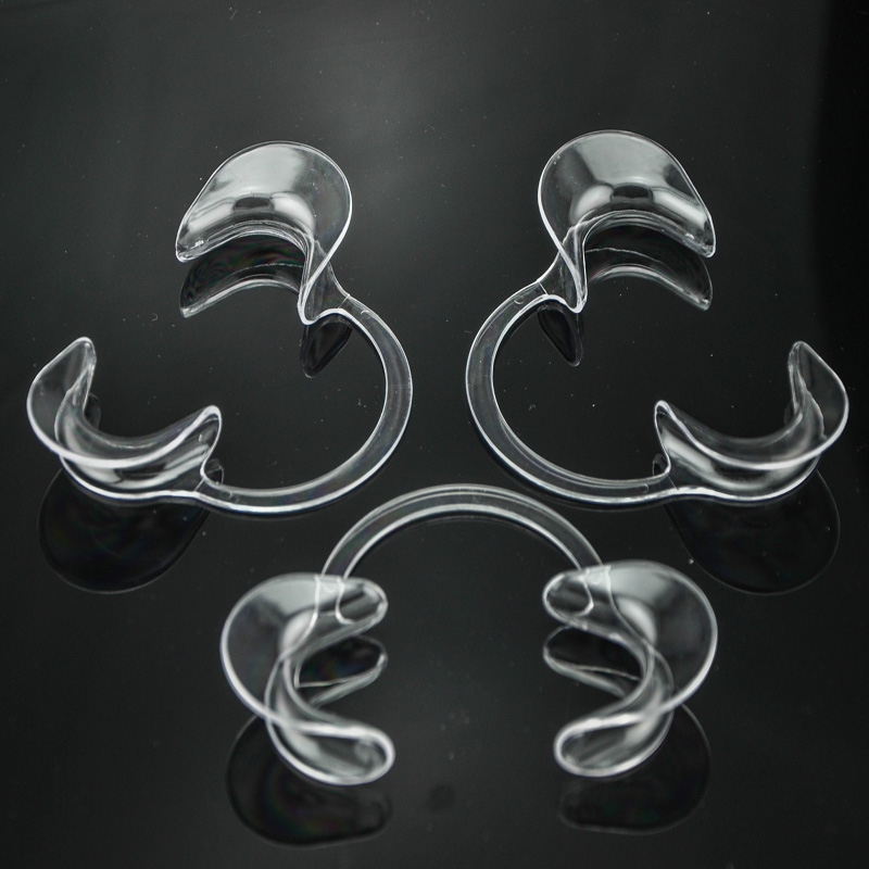 10 stücke Zähne Whitenng Mund Öffner M Größe Kunststoff Zähne Aufhellung-wangenhalter, C Typ Zahn Wange Retractor