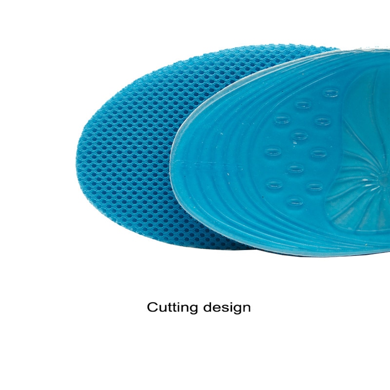 Bocan-geelipohjalliset hengittävät ja mukavat silikonipohjalliset deodoranttia sisältävät iskunvaimennuspohjalliset urheilukenkien pohjalliset