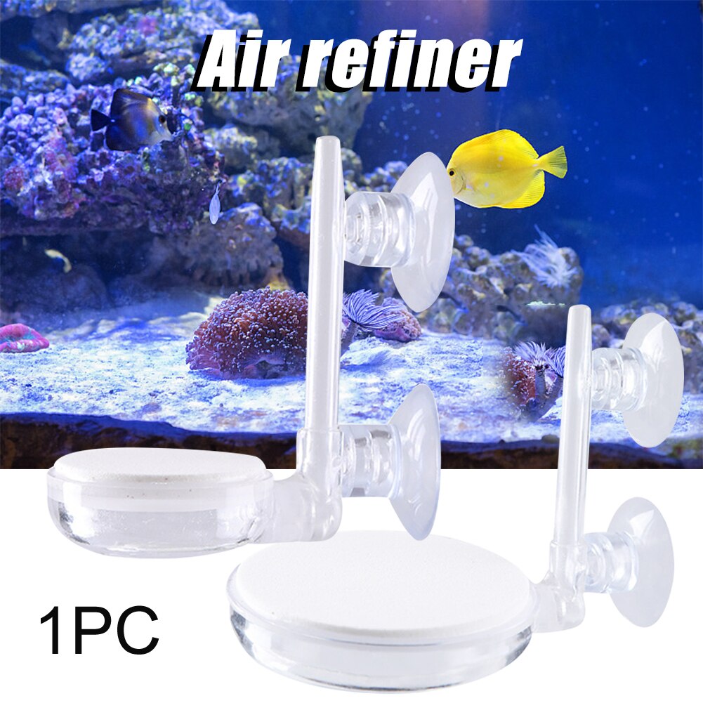 Hydroponic Ponds Aquarium Air Stone Oxygen Diffuser Fish Tank Tiny Bubbles High Dissolved Round Accessories Portable Aerator