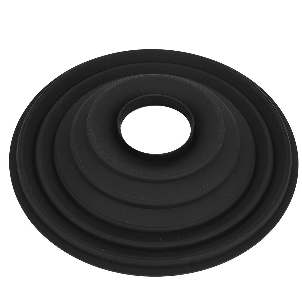 1pz silicone Nero Pieghevole lente cappuccio Riducendo L'abbagliamento in Fotografia all'aperto per le Fotocamere riflesso Len Parte