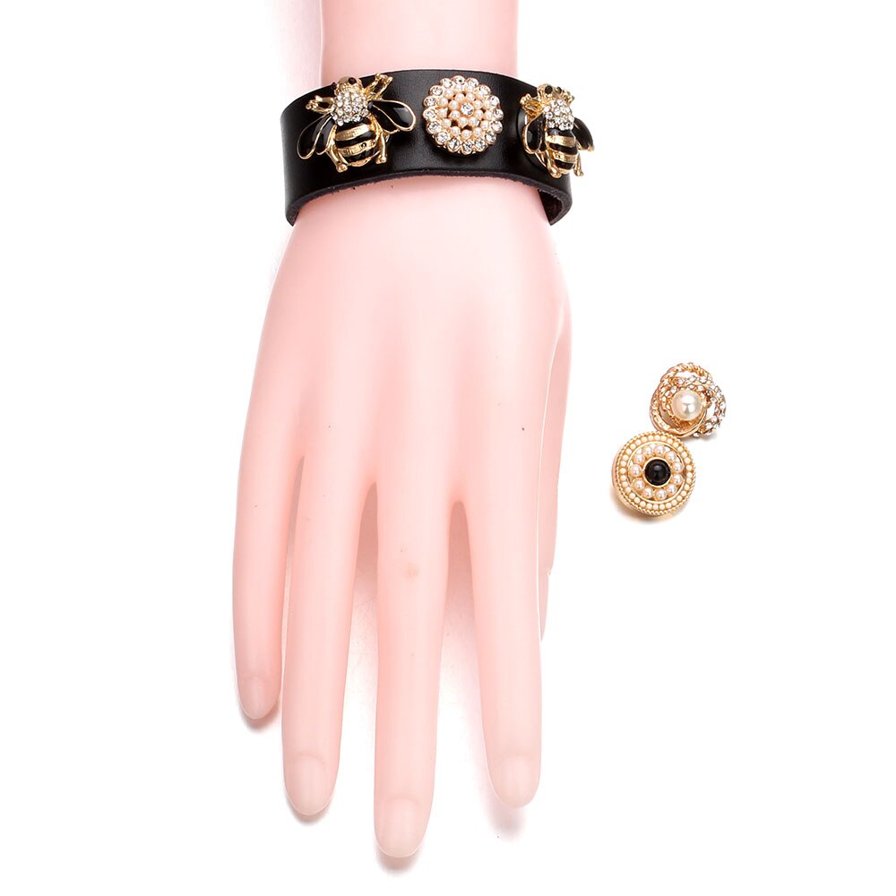 3- knops armband met drukknopen van leer voor vrouwen, wikkelarmband met bedel, boho, bohemian armbanden, armband voor vrouwen, sieraden  zg510