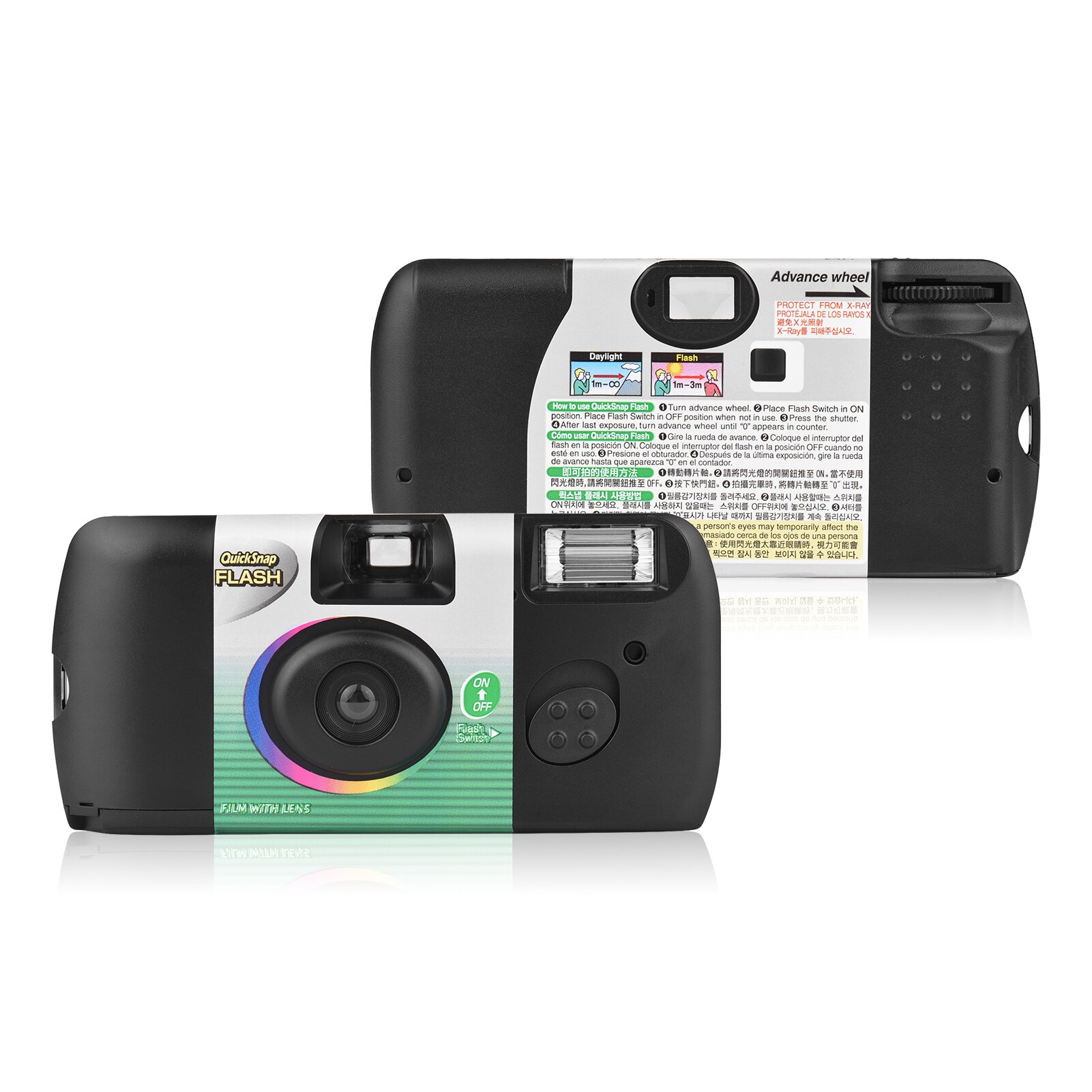 Fujifilm Quicksnap Flash Superia X-TRA 400 Wegwerp Camera Enkele Gebruik Camera Met Flash (27 Belichtingen)
