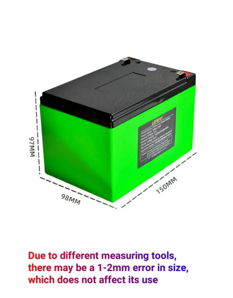 24 V 12000 mAh 18650 7S4P Li-Ionen-Akku 25,2 V, geeignet für den Batteriewechsel von 29,4 V Elektrorollern