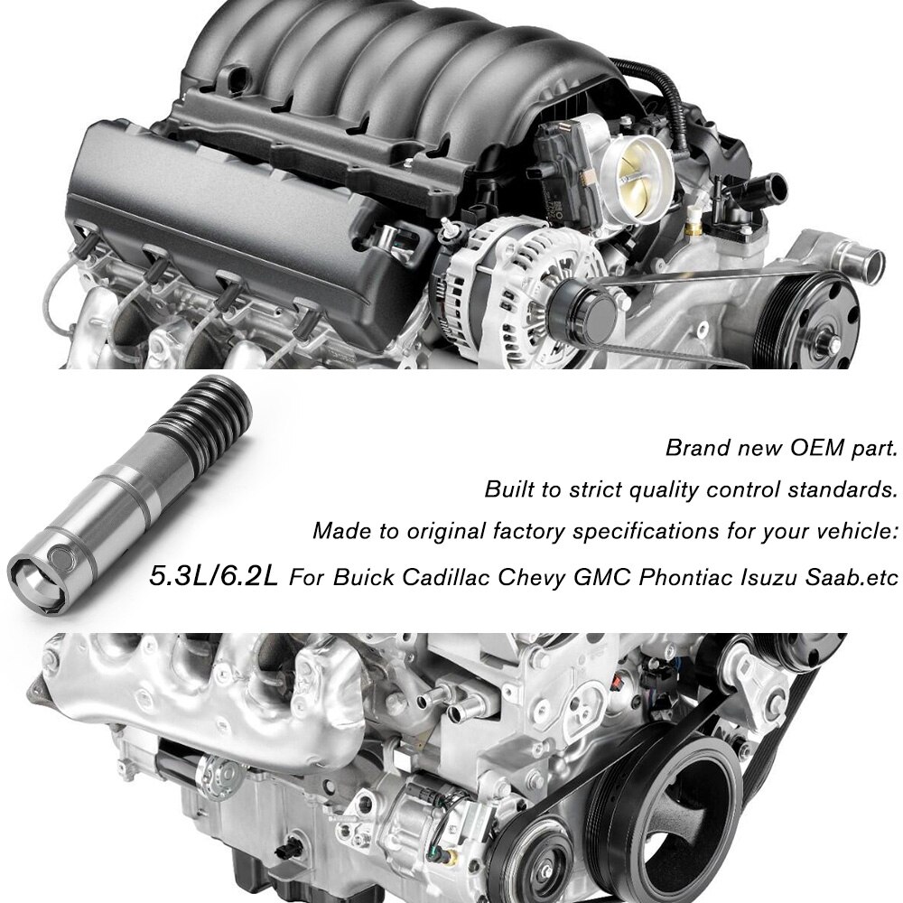 Oem moottorin venttiilinnostin aktiivinen polttoaineen hallinta buick chevy chevrolet cadillac gmc isuzu  v8 5.3l/6.0l/6.2l 12645725