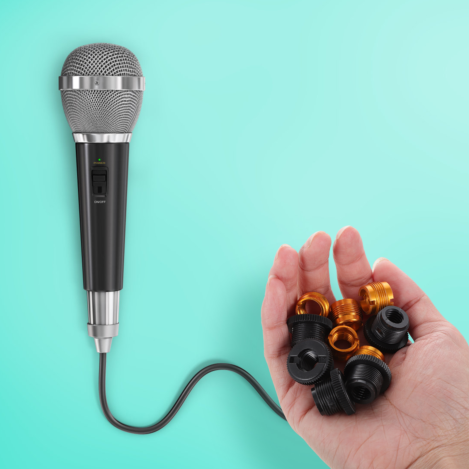 10 Stuks Adapter Mic Schroef Microfoon Cameraaccessoire Set Houder Vrouwelijke Boom Conversie Stand Adapters 8 Statief Draad