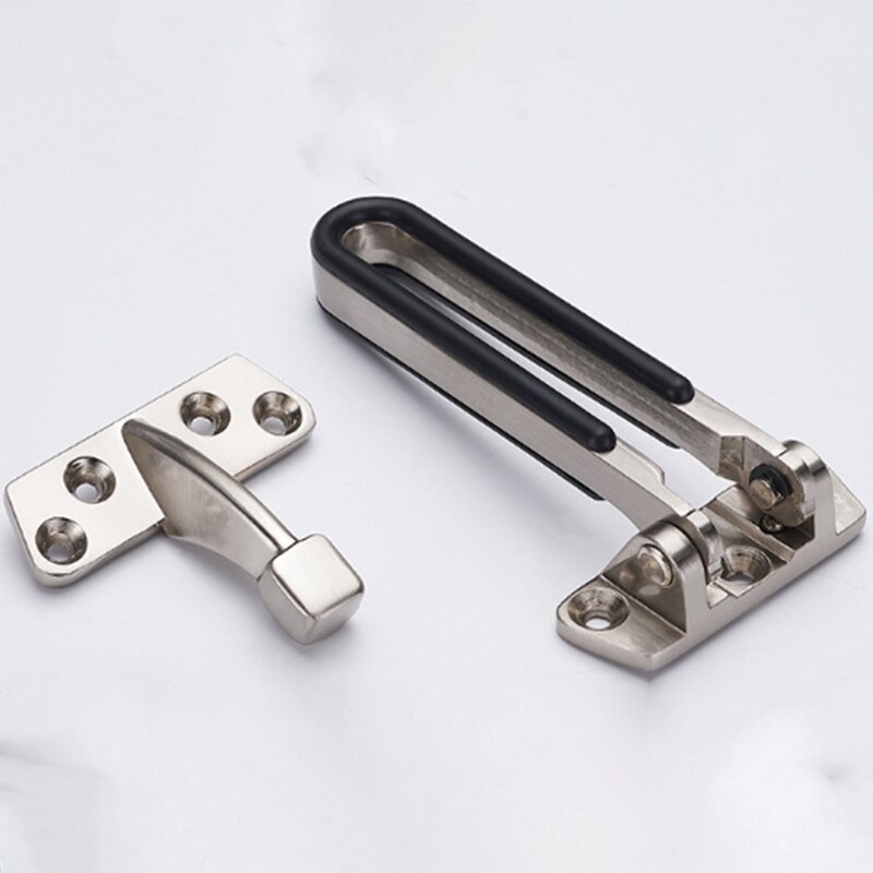WSFS Metal Hasp Latch Lock Door Security Safety Hasp Lock Anti-Theft Chain Lock Guard Catch Door Fastens Lock Tools Home