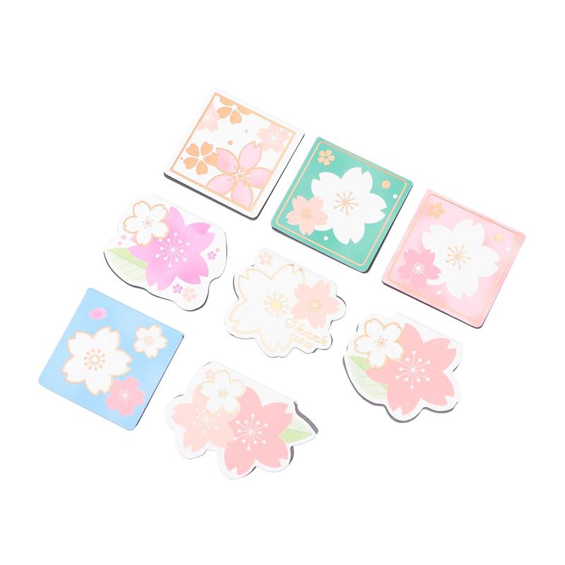 8Pcs Magnetic Bookmarks Paper Clip Bookmarks Exquisite Reading Bookmark