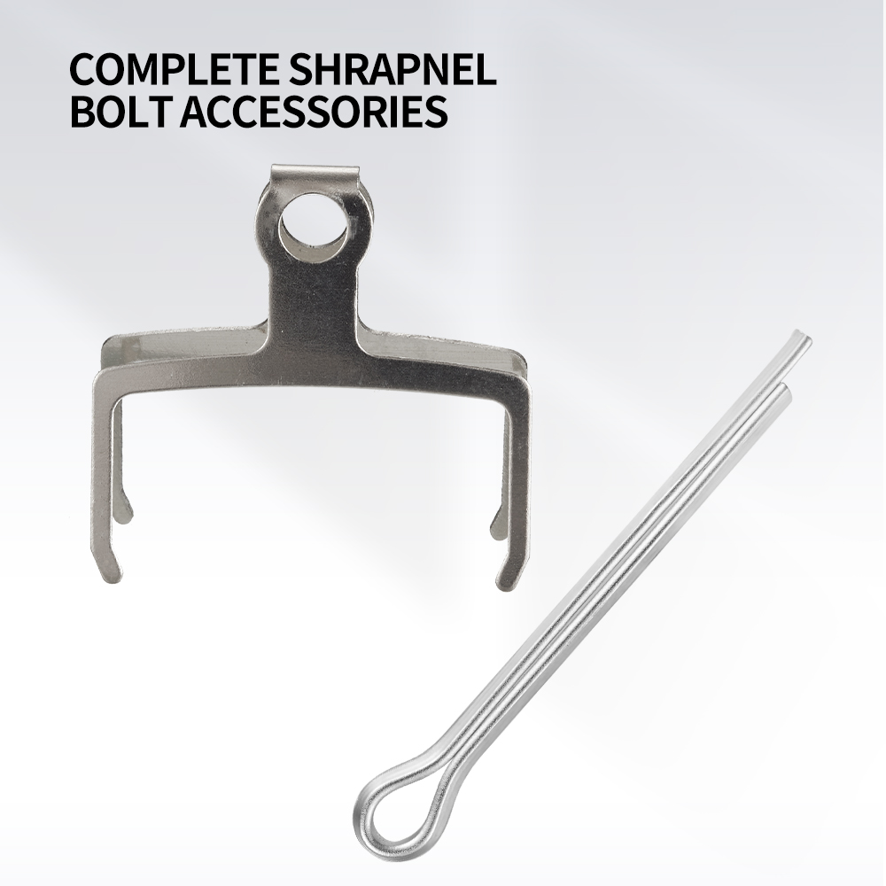 MOTSUV Fahrradbremsbeläge, verschleißfeste hydraulische Scheibenbremsbeläge, halbmetallischer Öl-Scheibenbremsblock für MTB, Rennrad, E-Fahrrad