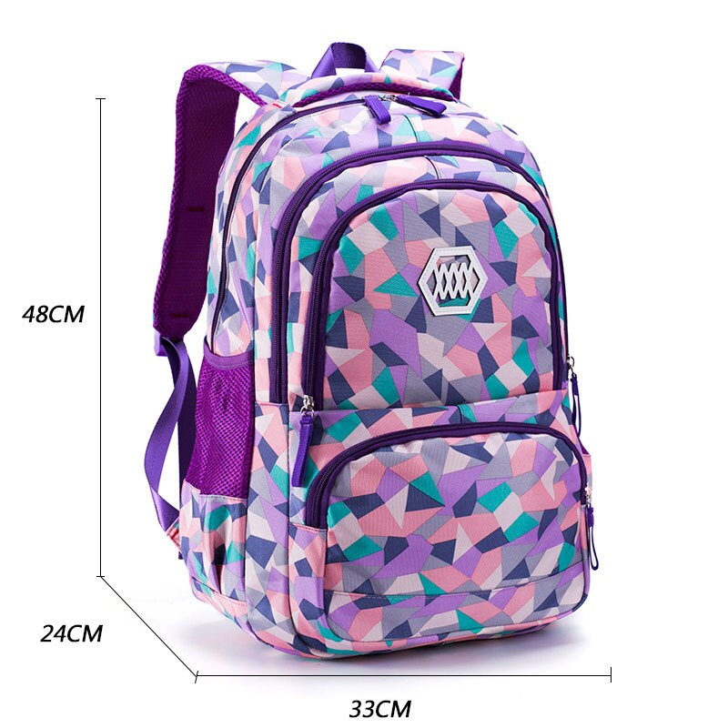 Ziranyu Vrouwen Rugzak Meisje Schooltas Voor Studenten Reizen Rugzakken Laptop Schooltassen voor Tienermeisjes: Purple Big