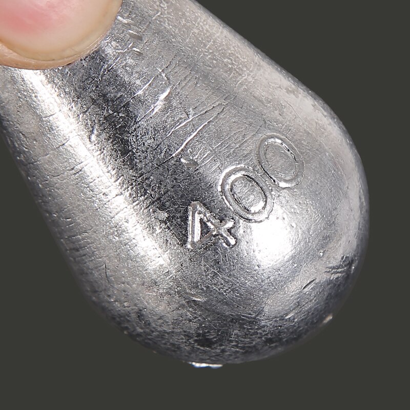 Fiskeri lod 10 stk bly 10/20/30/40/50/60/70/80/90/100 g vægt synker vand lod tilbehør karper værktøj peche ring