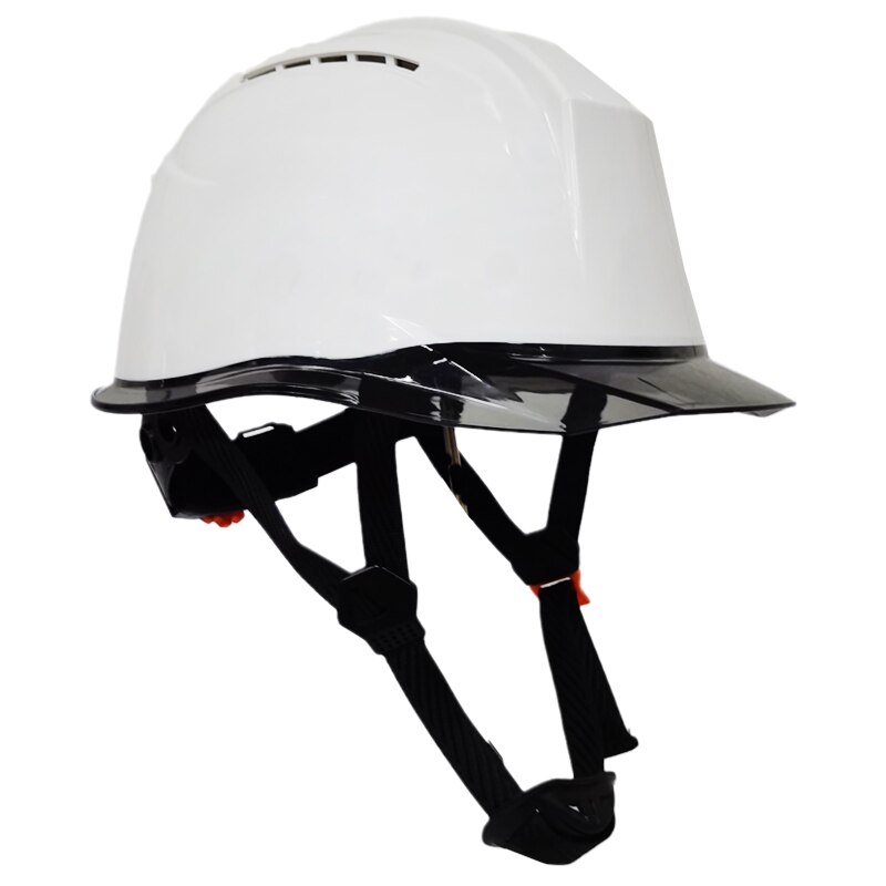 Sicherheit Helm Bau Harte Hütte Amerikanischen Industrie Stil ABS Schutzhelme Arbeit Kappe Für Arbeits Klettern Reiten: Weiß