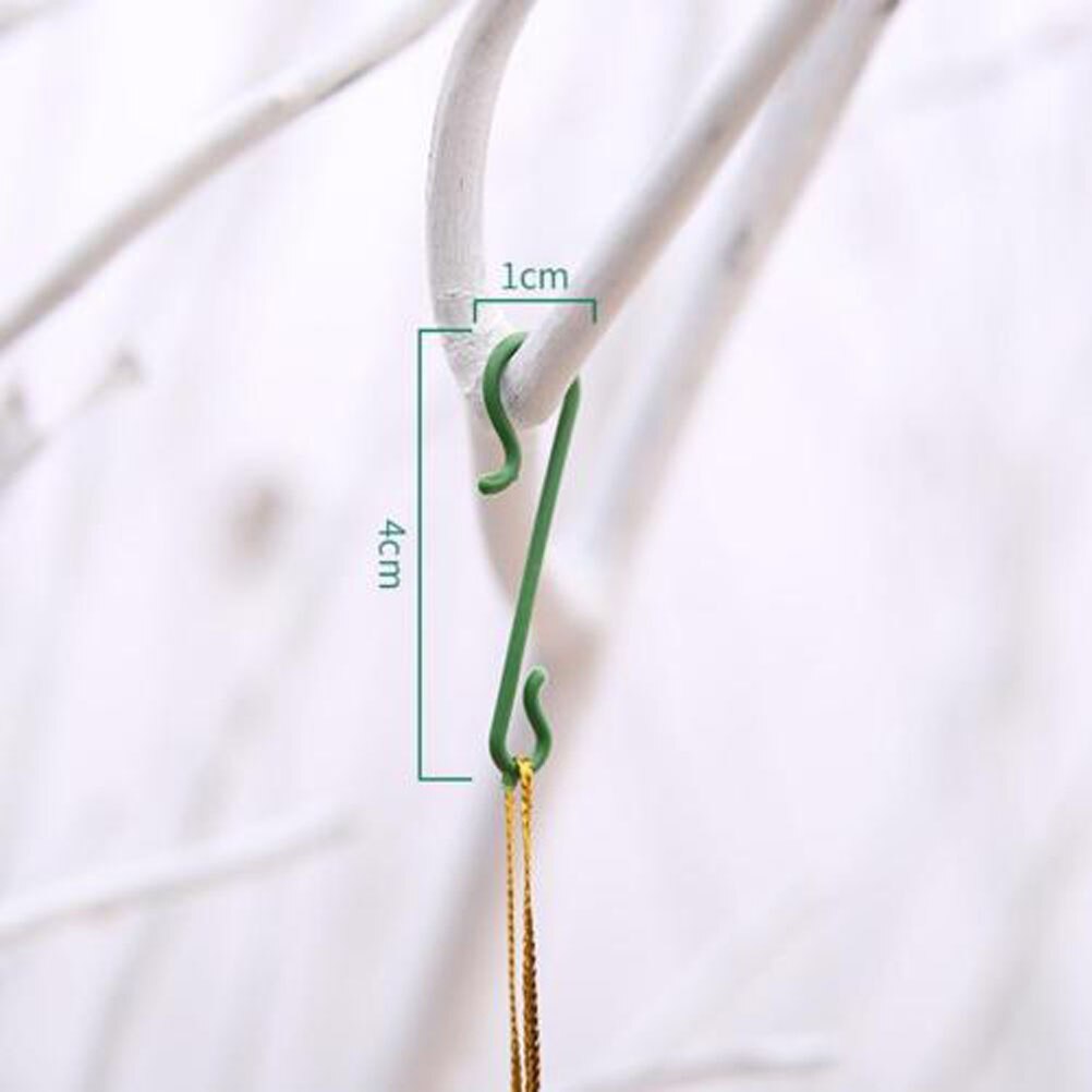 Ornament haken plastic S-vormige hangers voor Kerst prop