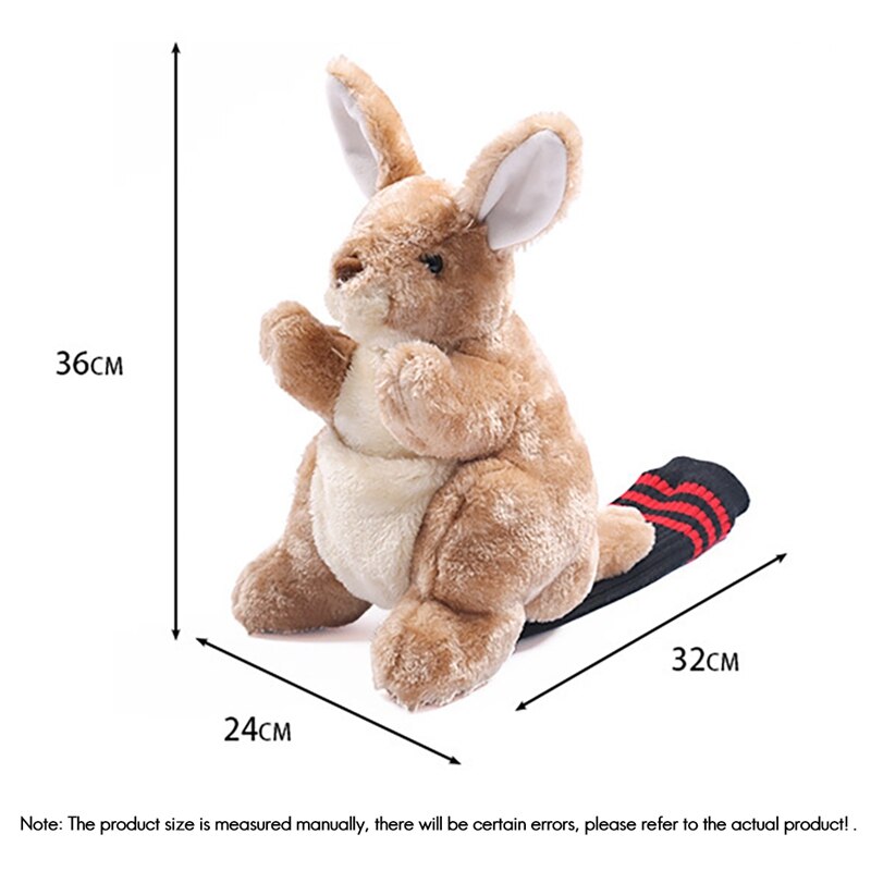 -Kangoeroe Headcover Voor Golfclubs, Golf Club Driver Head Covers Beschermende Golf Club Cover Voor Driver Hout