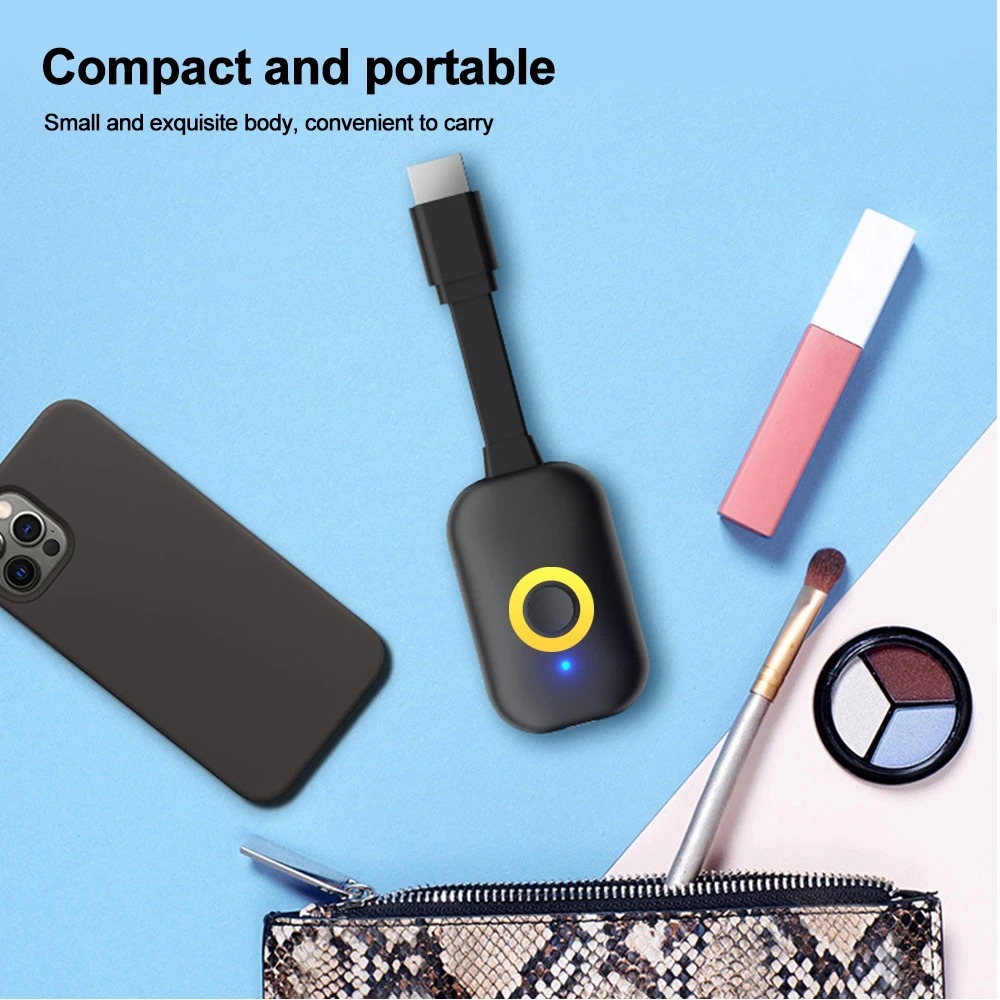 4K HDMI TV Stick 2,4G/5G inalámbrico WiFi Display TV Dongle receptor para Mirascreen para IOS Android a TV