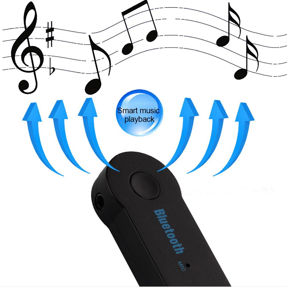 3.5mm jack aux wifi bluetooth-kompatibel adapter håndfri samtaleadapter bilmusikkmottaker med usb-kabel bluetooth-adapter